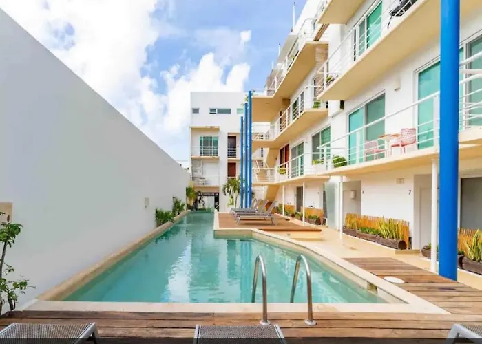 Urban 2 Bedrooms In The Heart Of Playa Apartment Playa del Carmen